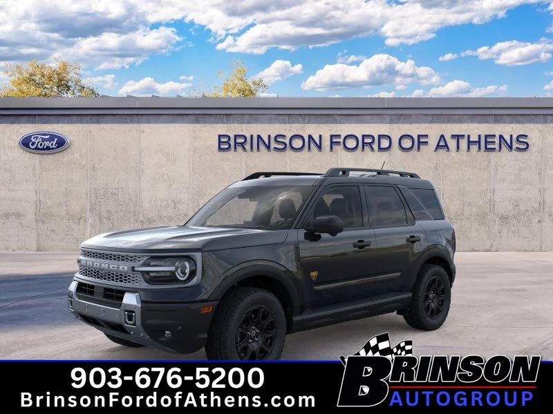 New 2026 Shadow Black Ford Badlands® image 1