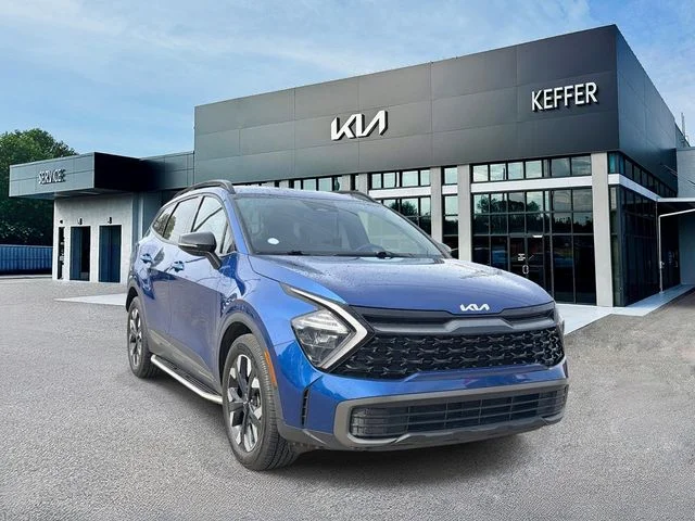 Certified Used 2023 Blue Kia X-Line image 2