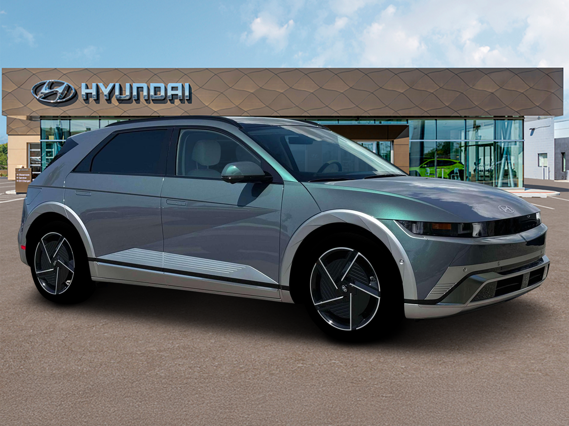 New 2025 Digital Teal Hyundai Limited image 10