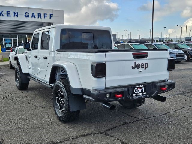 Used 2020 Bright White Clearcoat Jeep Rubicon image 5