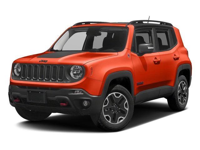 Used 2016 Omaha Orange Jeep Trailhawk image 1