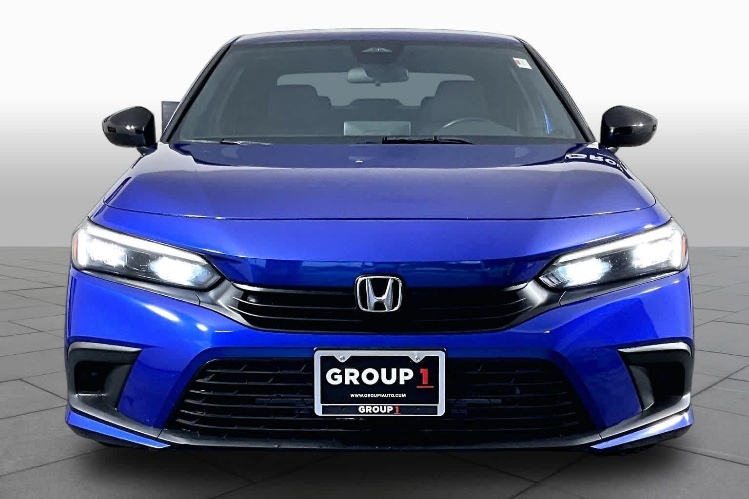 Used 2022 Aegean Blue Metallic Honda Sport image 4