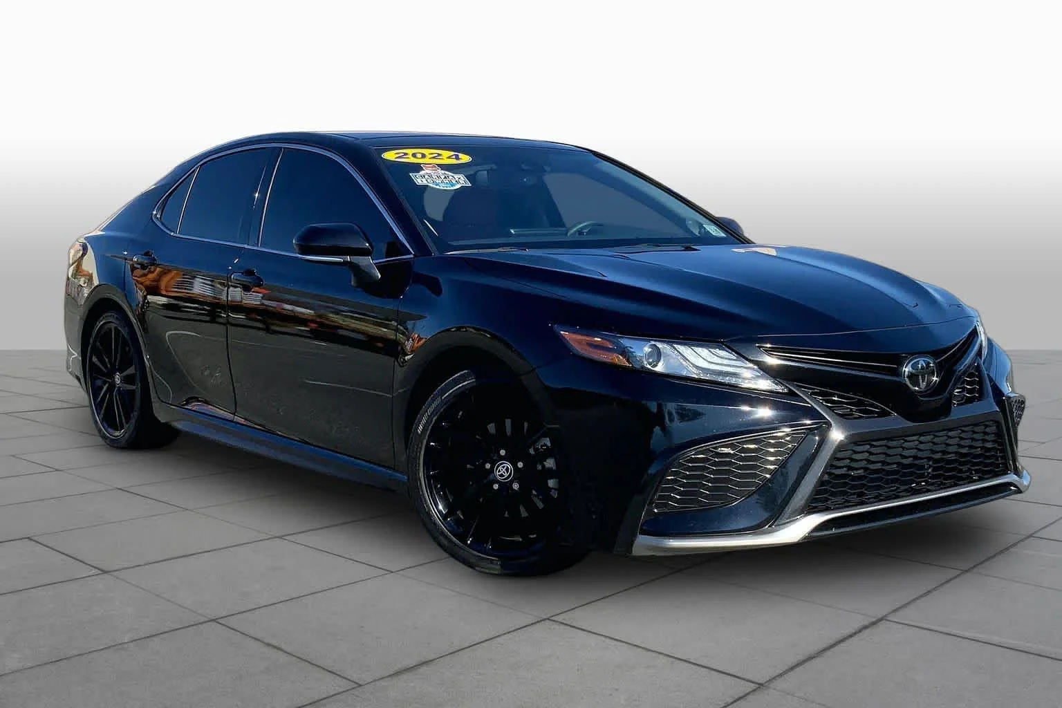 Certified Used 2024 Midnight Black Metallic Toyota XSE V6 image 6