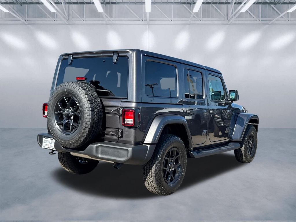 New 2026 Granite Crystal Metallic Clearcoat Jeep Sport S image 4