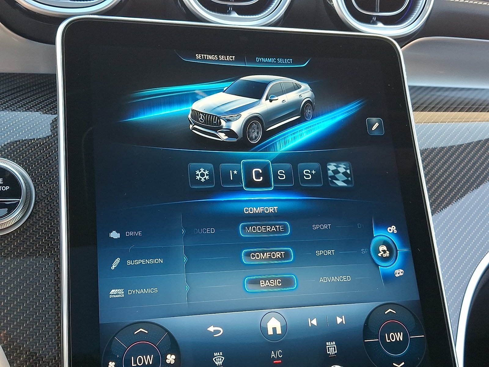 New 2027 MANUFAKTUR exclusive graphite grey magno Mercedes-Benz AMG® GLC 53 4MATIC+ Coupe image 19