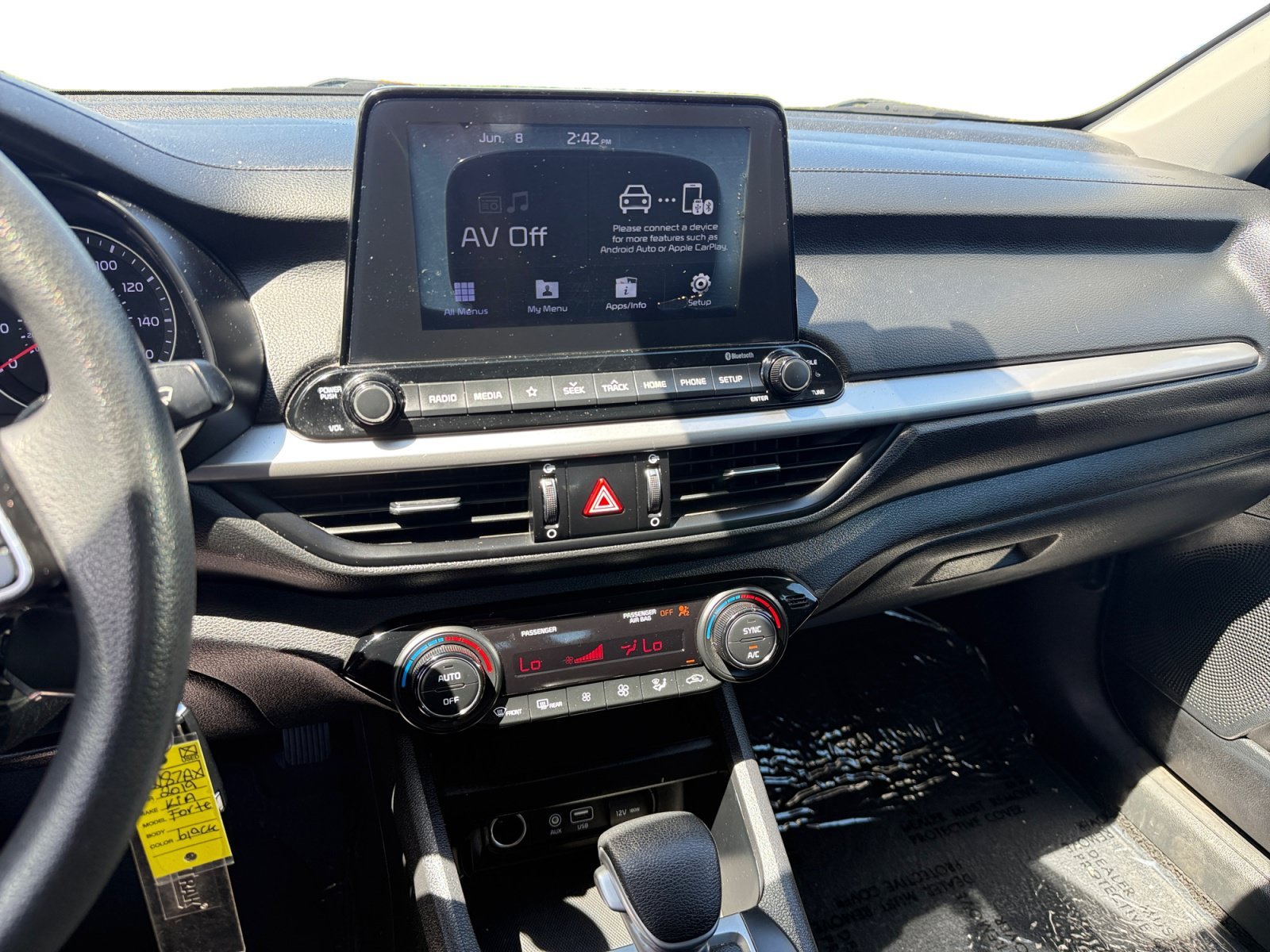 Used 2019 Aurora Black Kia LXS image 12
