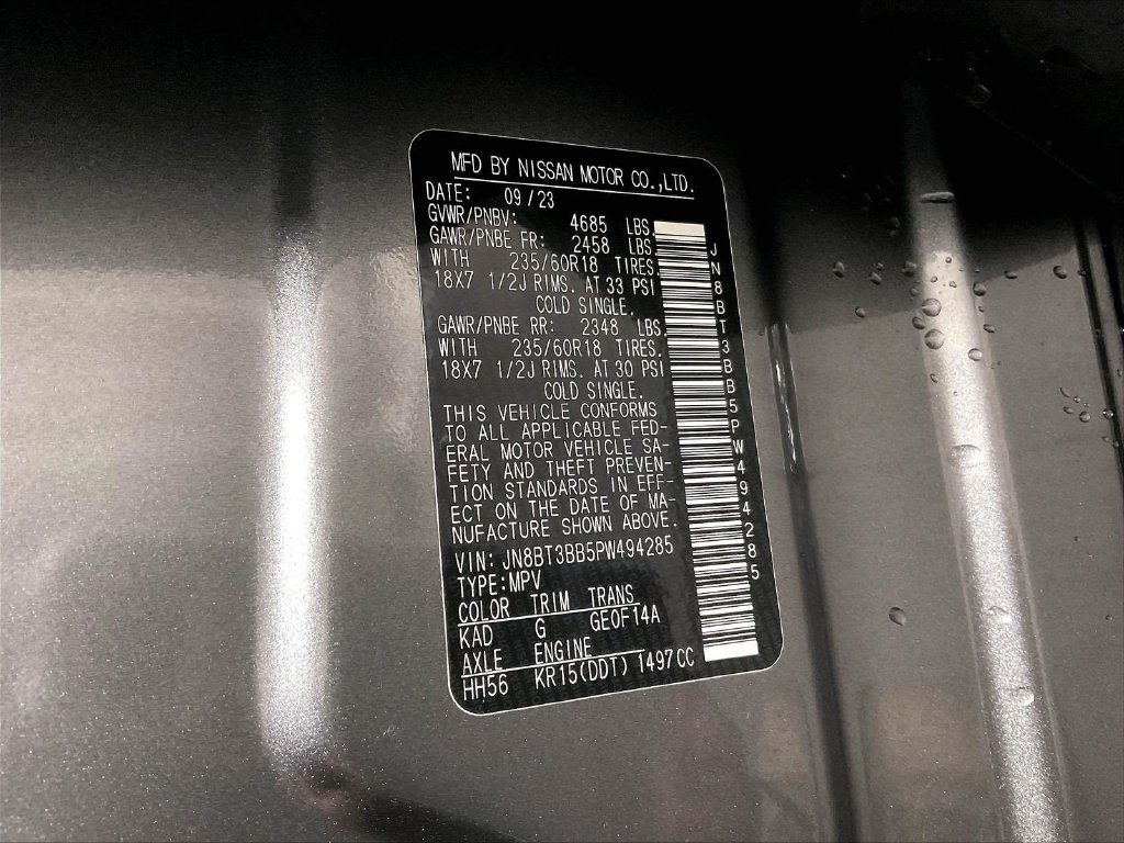 Used 2023 Gray Nissan SV image 36