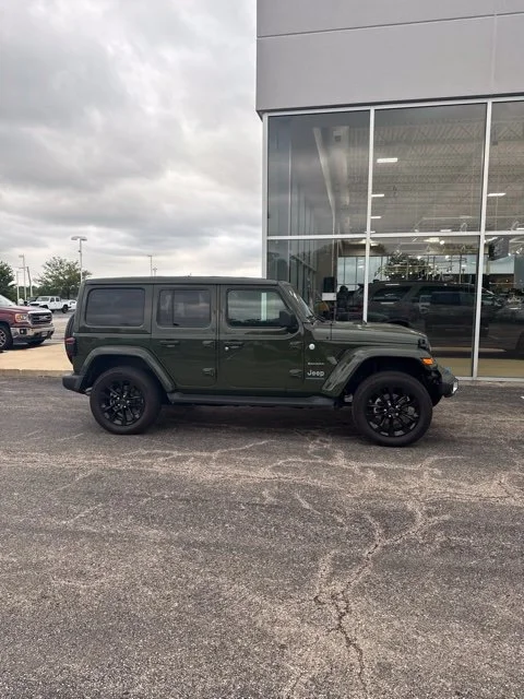 Used 2024 Green Jeep Sahara 4xe image 1