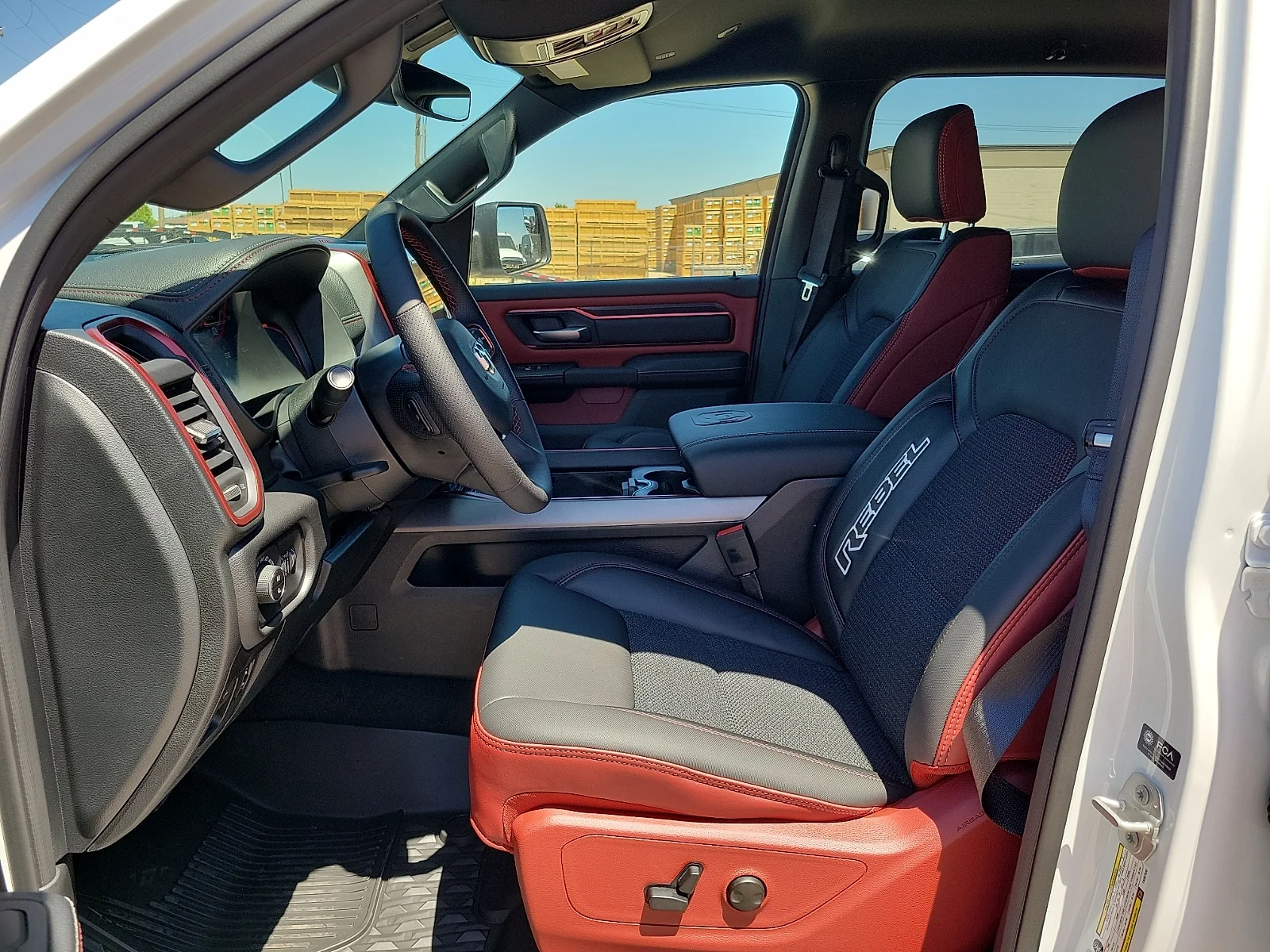 New 2026 PW7 Bright Whit Ram REBEL CREW CAB 4X4 5