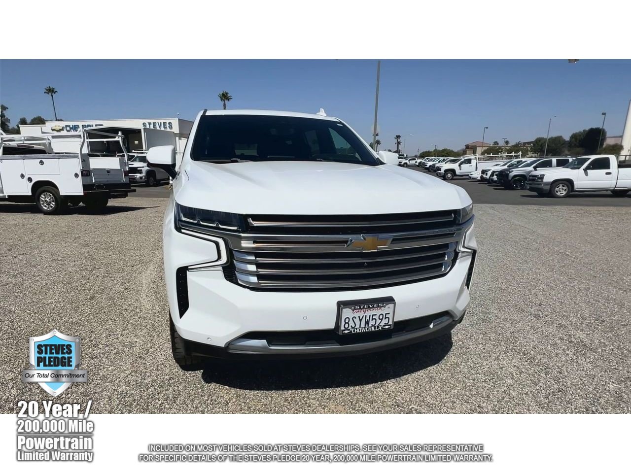 Certified Used 2021 SUMMIT WHITE Chevrolet High Country image 5