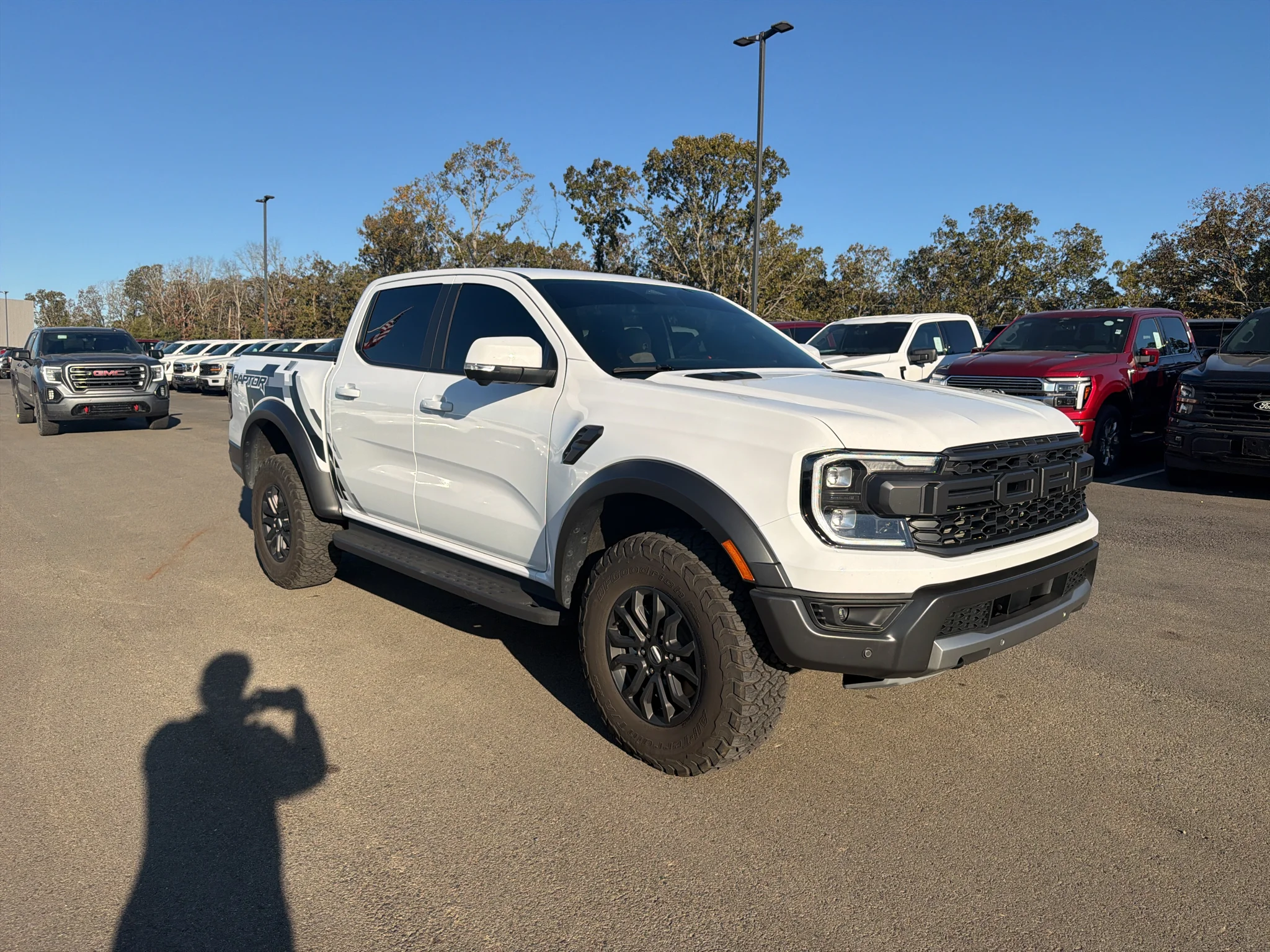 Used 2025 Oxford White Ford Raptor image 7