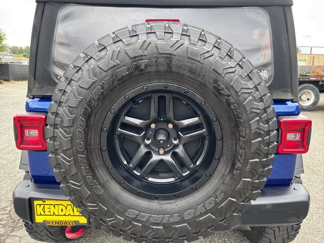 Used 2018 Ocean Blue Metallic Jeep Rubicon image 20