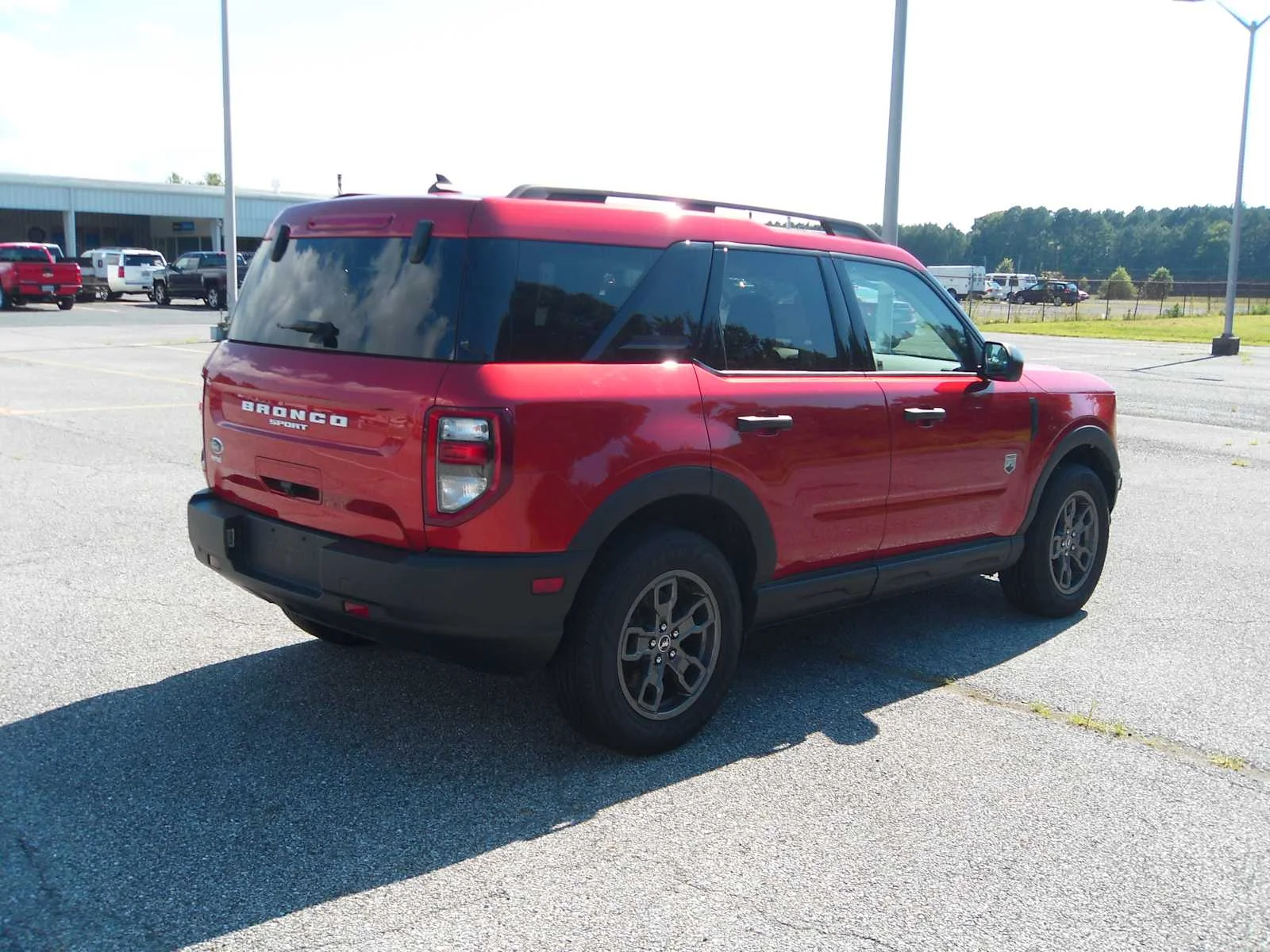 Used 2023 Hot Pepper Red Tinted Clearcoat Ford Big Bend image 5