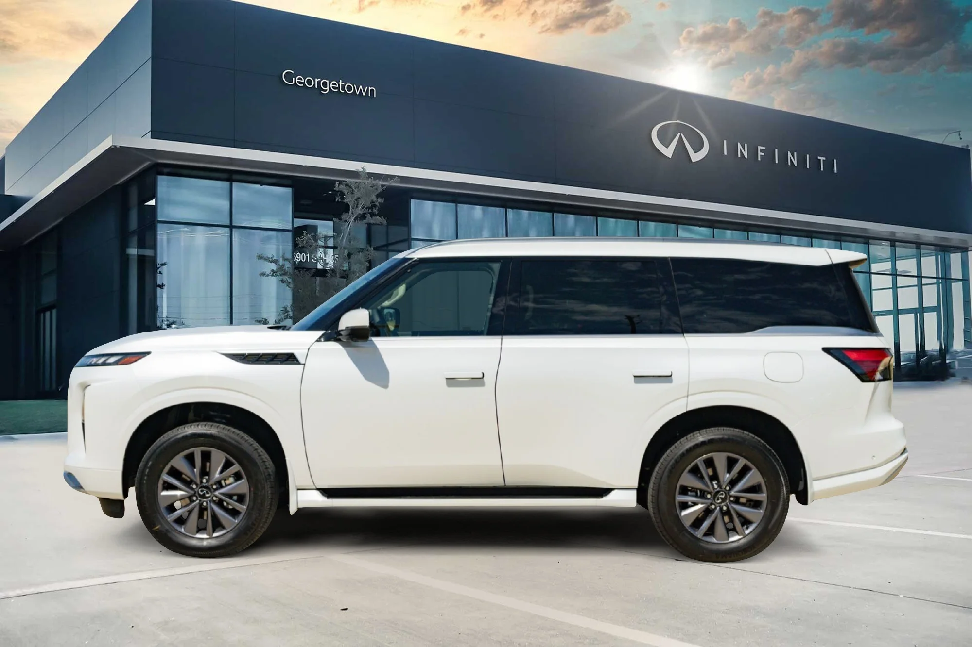 New 2027 RADIANT WHITE INFINITI Pure 2WD image 7