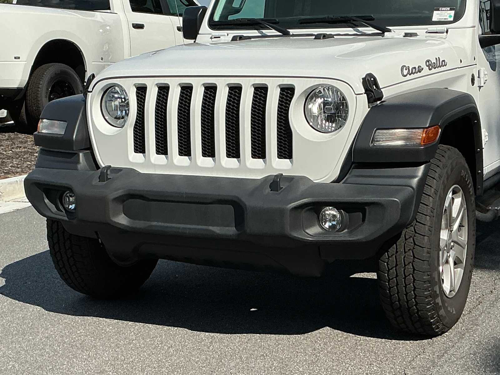 Used 2023 Bright White Clearcoat Jeep Sport S image 10