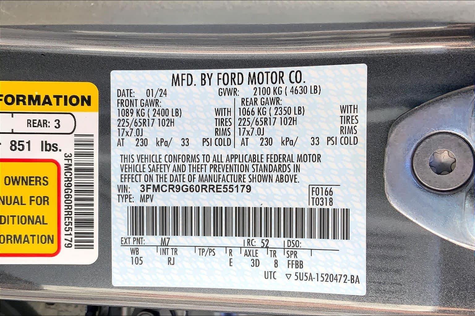 Used 2024 Carbonized Gray Ford Heritage image 37