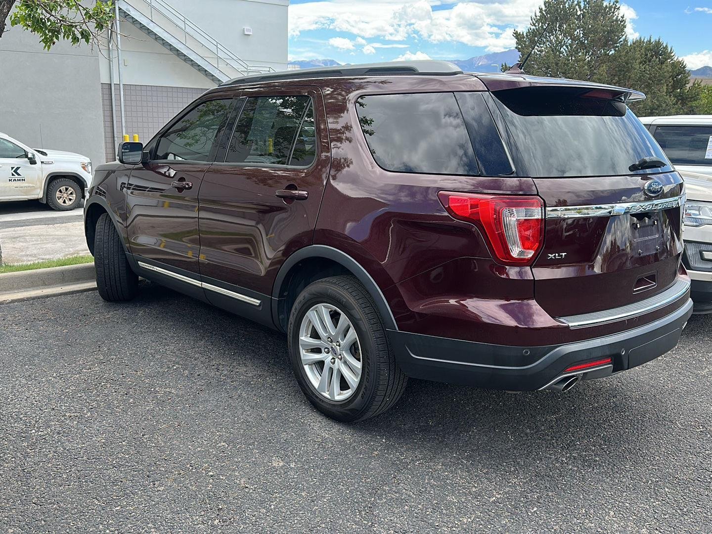 Used 2018 Burgundy Velvet Metallic Tinted Clearcoat Ford XLT image 8