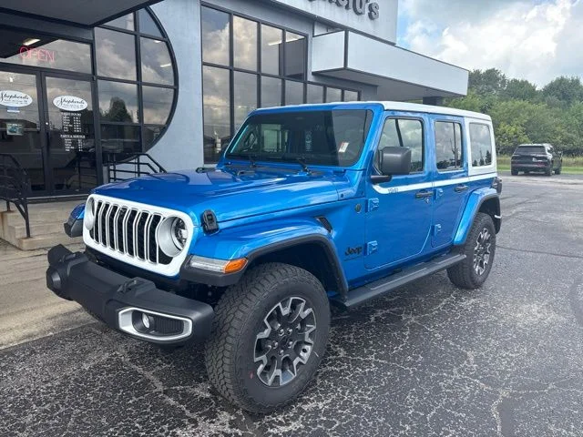 New 2027 Blue Jeep Sahara image 2