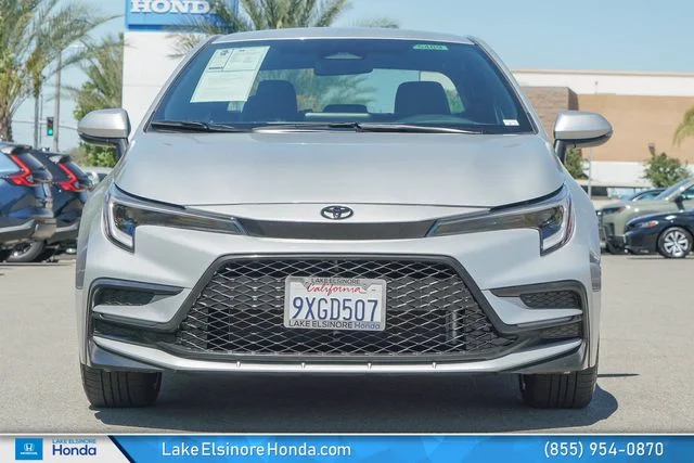 Used 2026 Classic Silver Metallic Toyota SE image 3