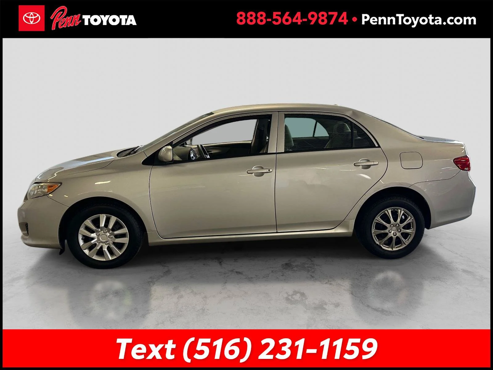 Used 2009 Classic Silver Metallic Toyota LE image 7