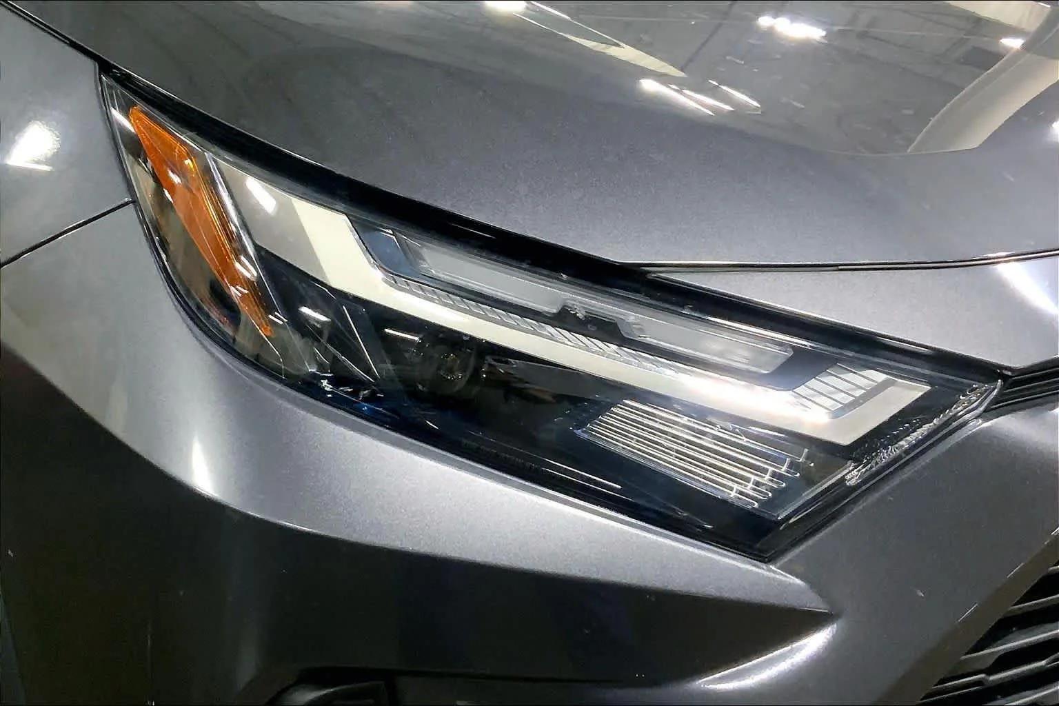 Used 2024 Magnetic Gray Metallic Toyota LE image 28