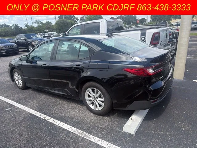Used 2025 Black Toyota LE image 4