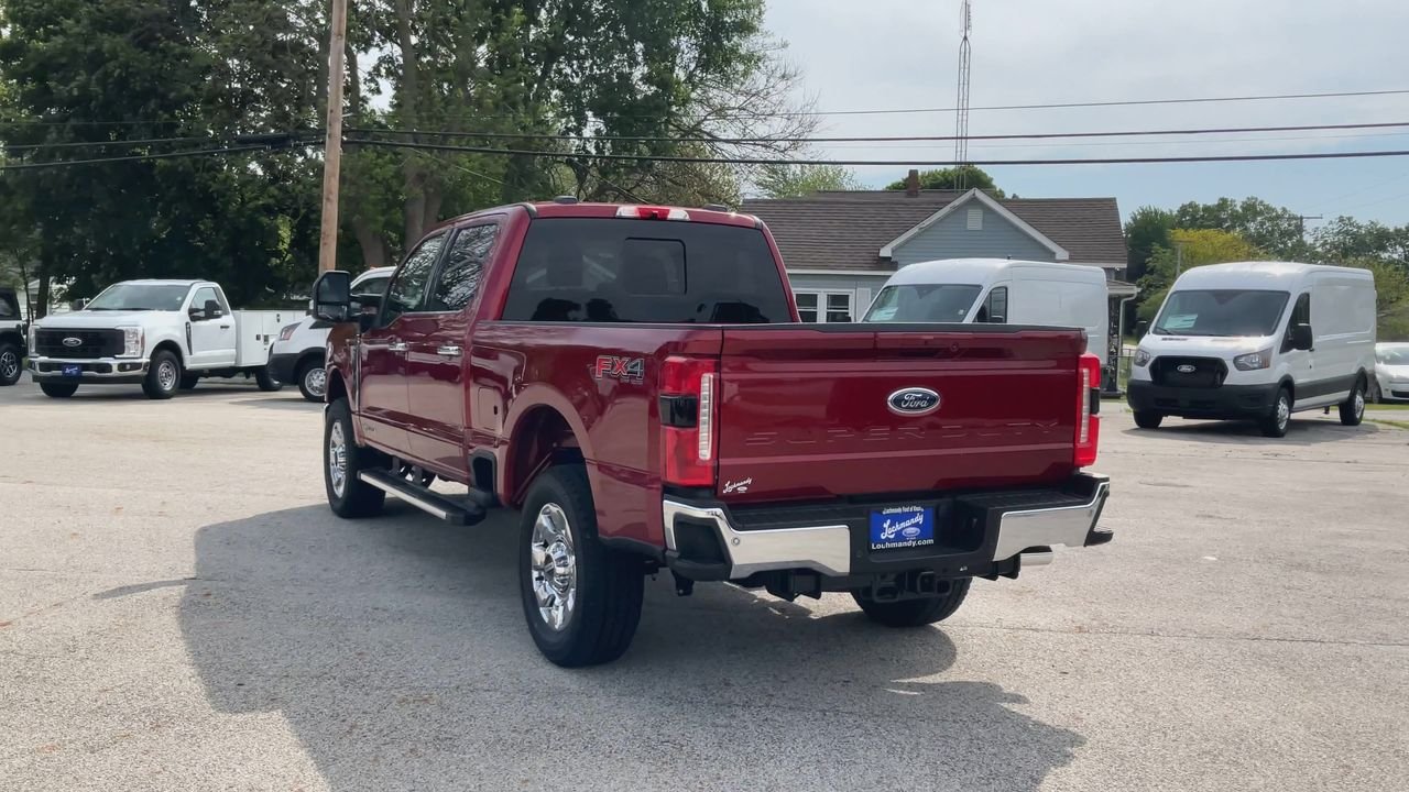 New 2026 Ruby Red Metallic Tinted Clearcoat Ford F-250® Lariat® image 3