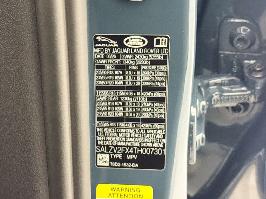 New 2026 Tribeca Blue Land Rover Hoxton Edition image 32