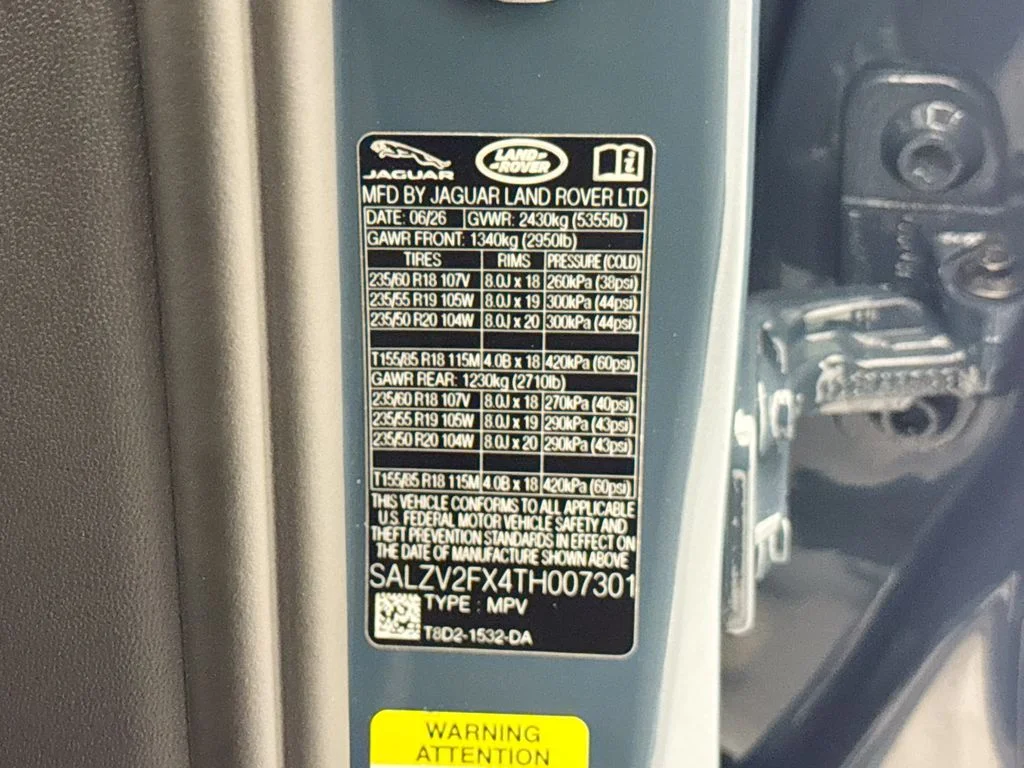 New 2026 Tribeca Blue Land Rover Hoxton Edition image 32