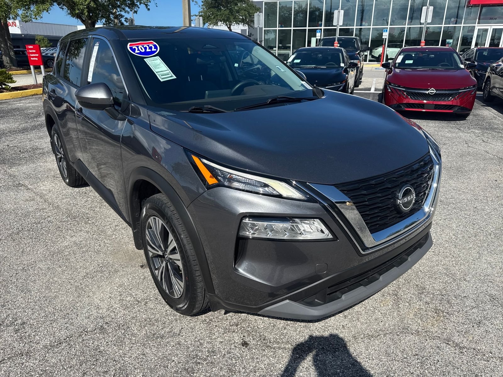 Certified Used 2022 Gray Nissan SV image 6