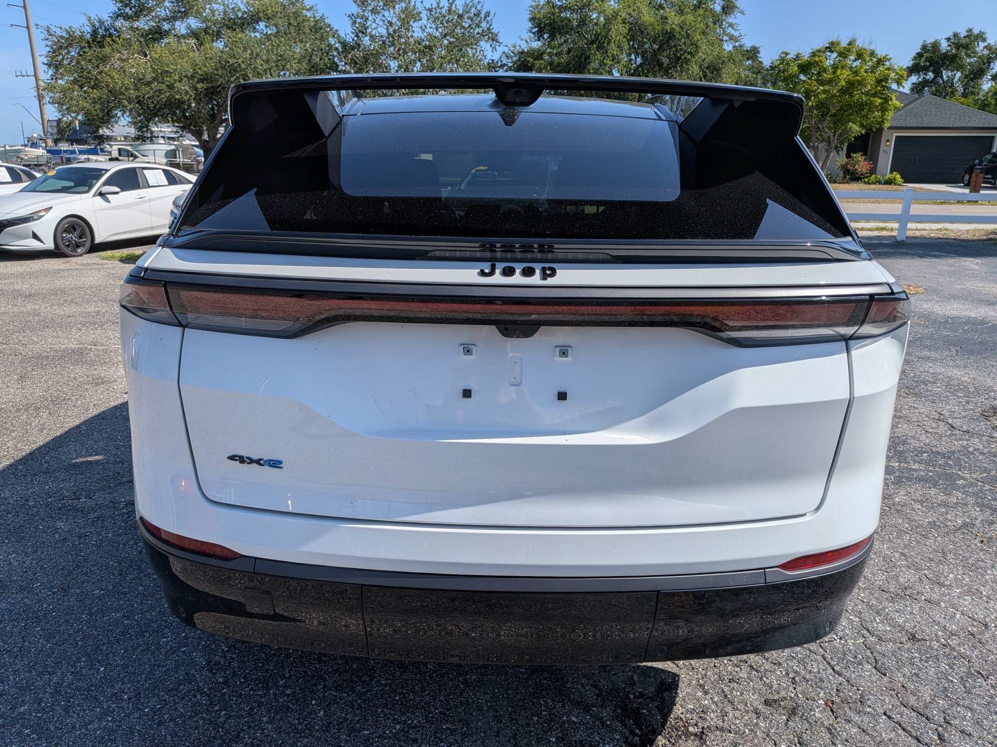 Used 2024 Bright White Clearcoat Jeep Launch Edition image 5