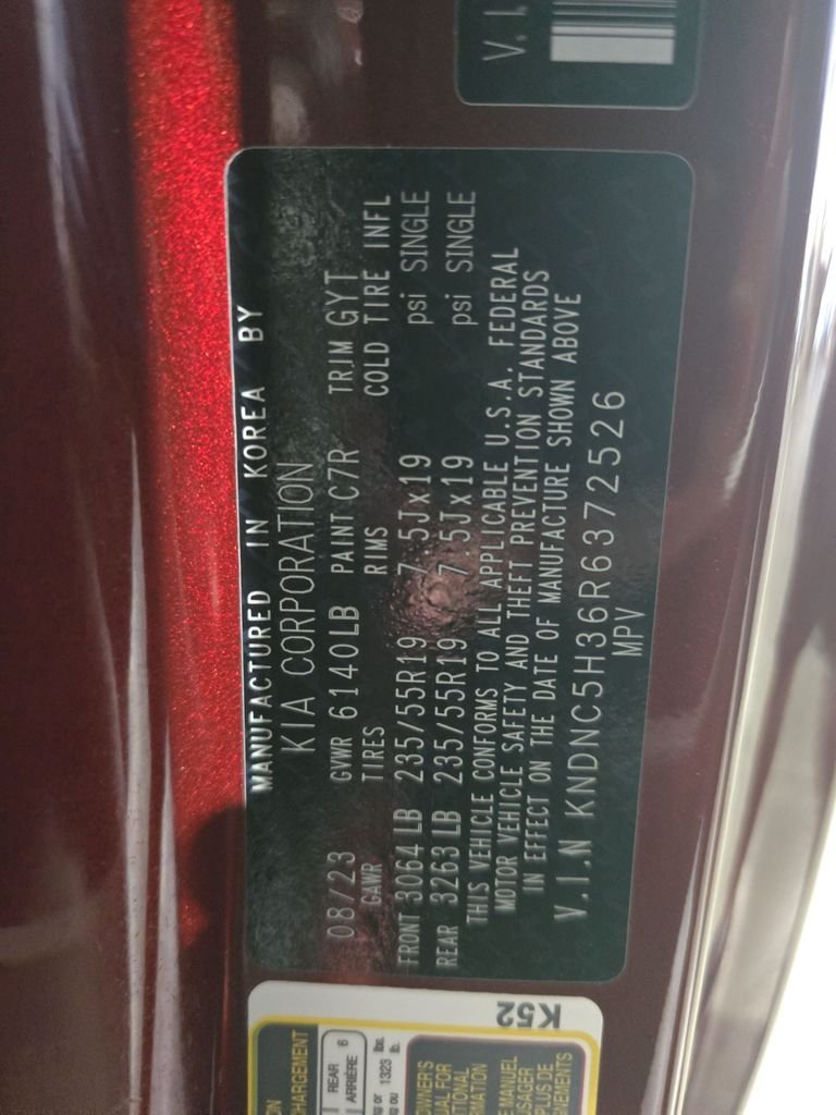 Used 2024 Red Kia EX image 27