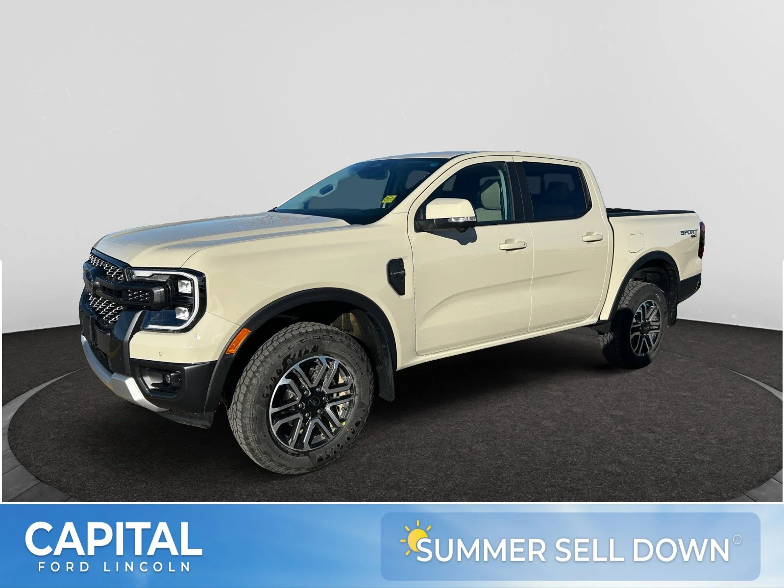 New 2025 Desert Sand Ford Lariat image 1
