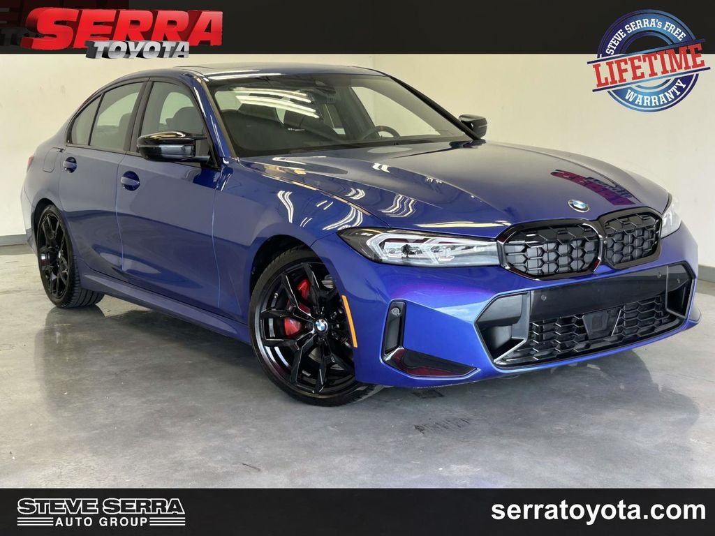 Used 2025 Blue BMW M340i image 1