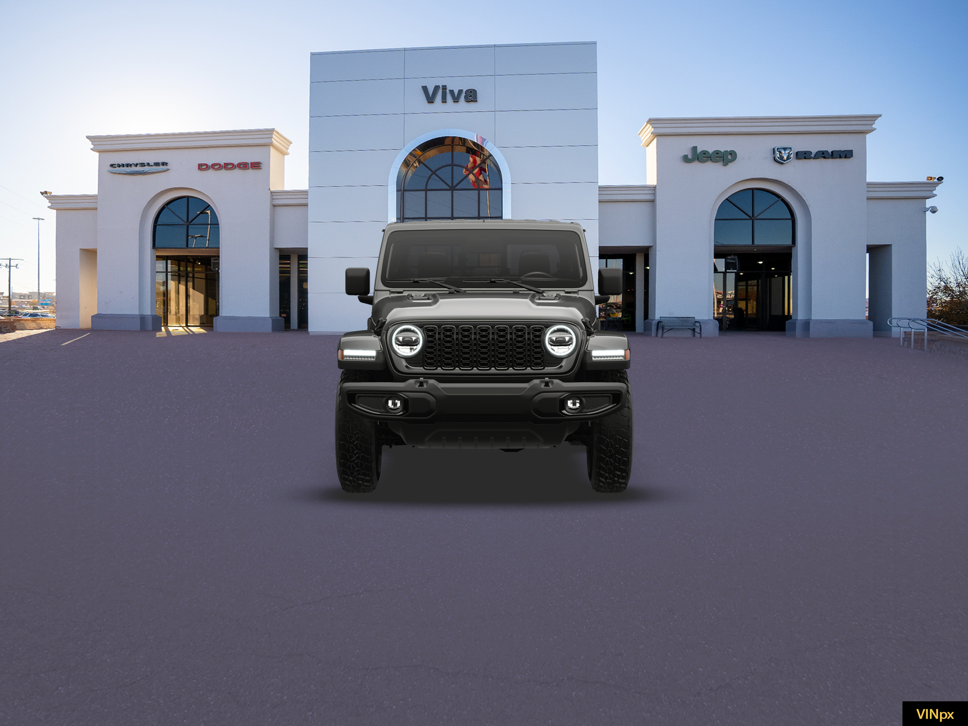 New 2026 Granite Crystal Metallic Clear-Coat Exterior Paint Jeep Willys image 23