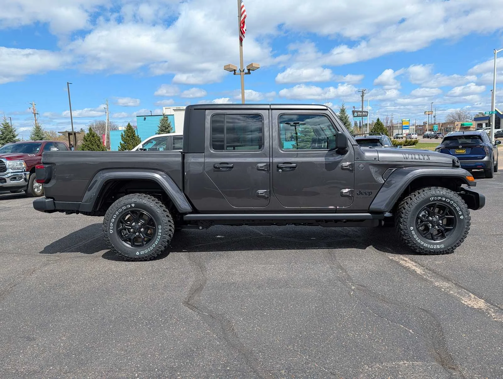 New 2026 Granite Crystal Metallic Clear-Coat Exterior Paint Jeep Willys image 8