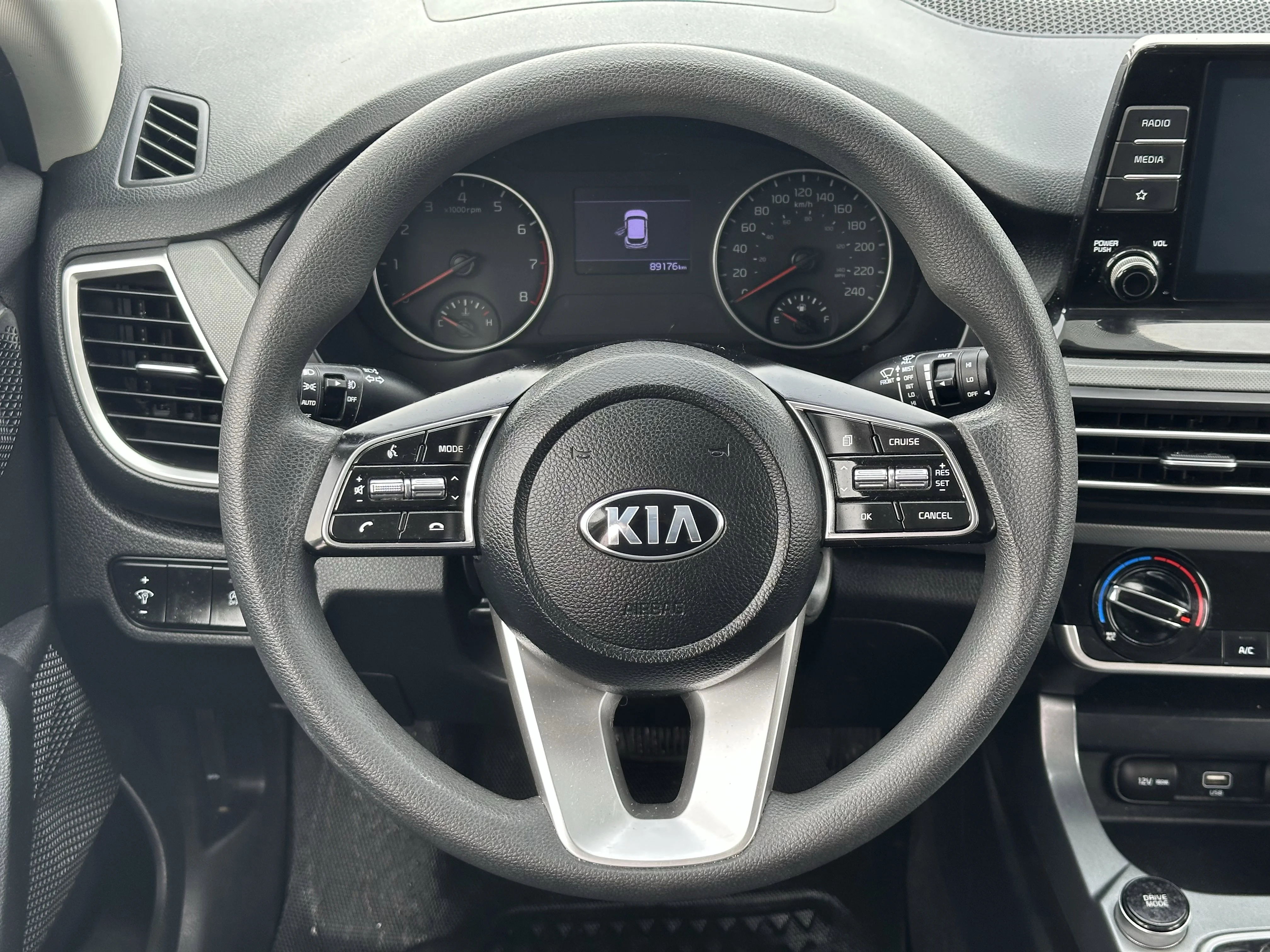 Certified Used 2021 White Kia LX image 11