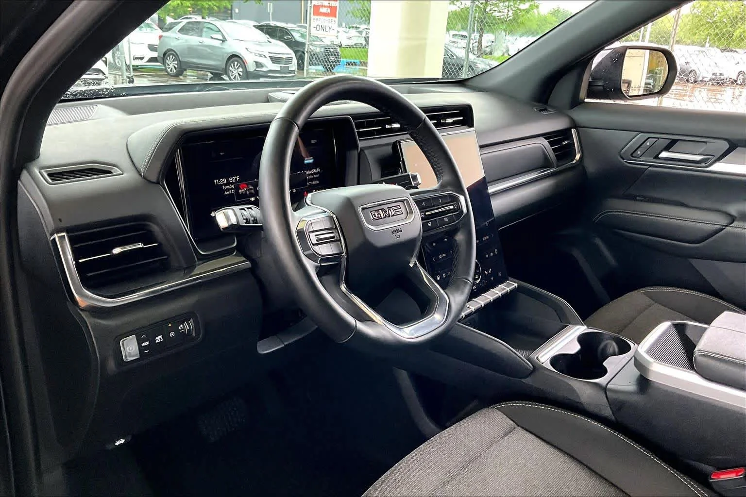 Used 2025 Ebony Twilight Metallic GMC FWD Elevation image 16