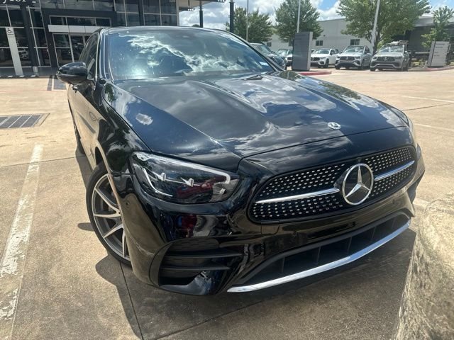 Certified Used 2023 Black Mercedes-Benz E 350 image 3