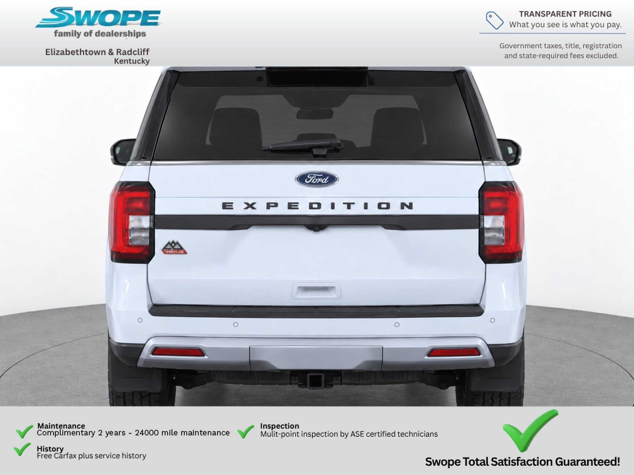 Used 2023 Star White Metallic Tri-Coat Ford Timberline image 6