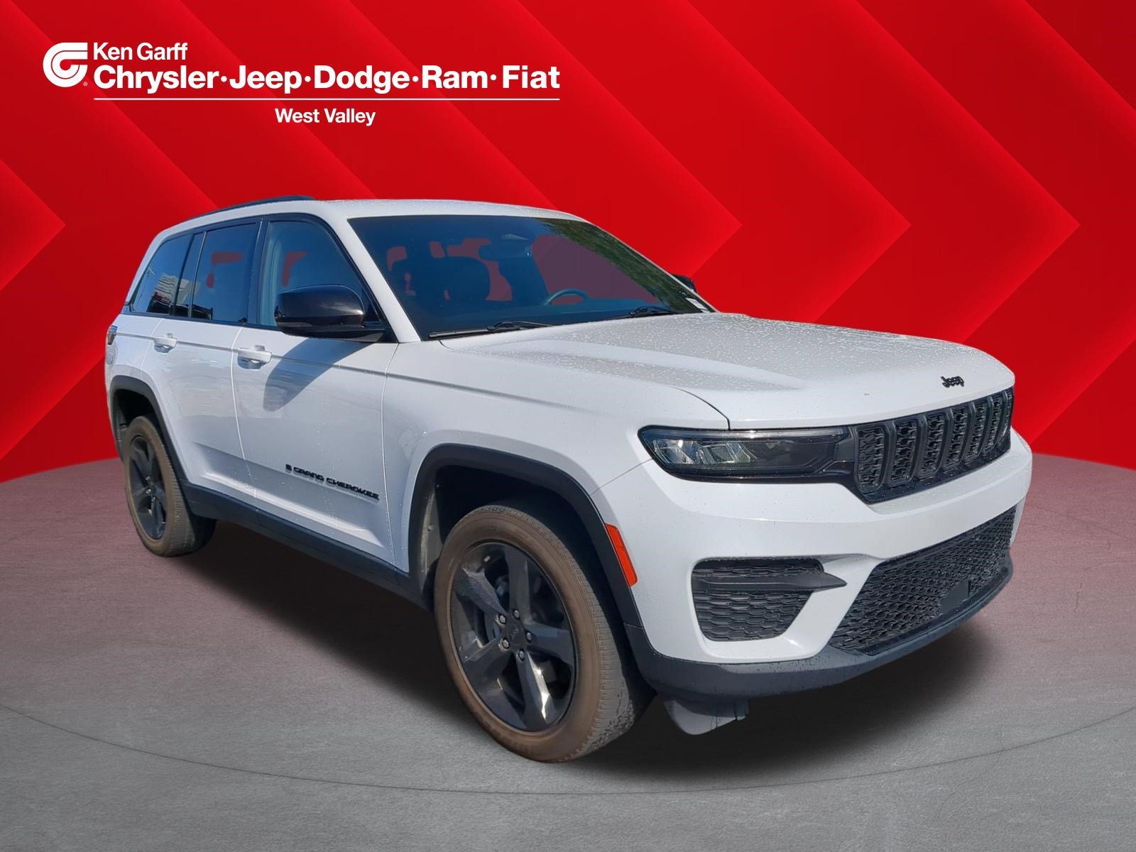 Used 2023 Bright White Clearcoat Jeep Altitude image 1