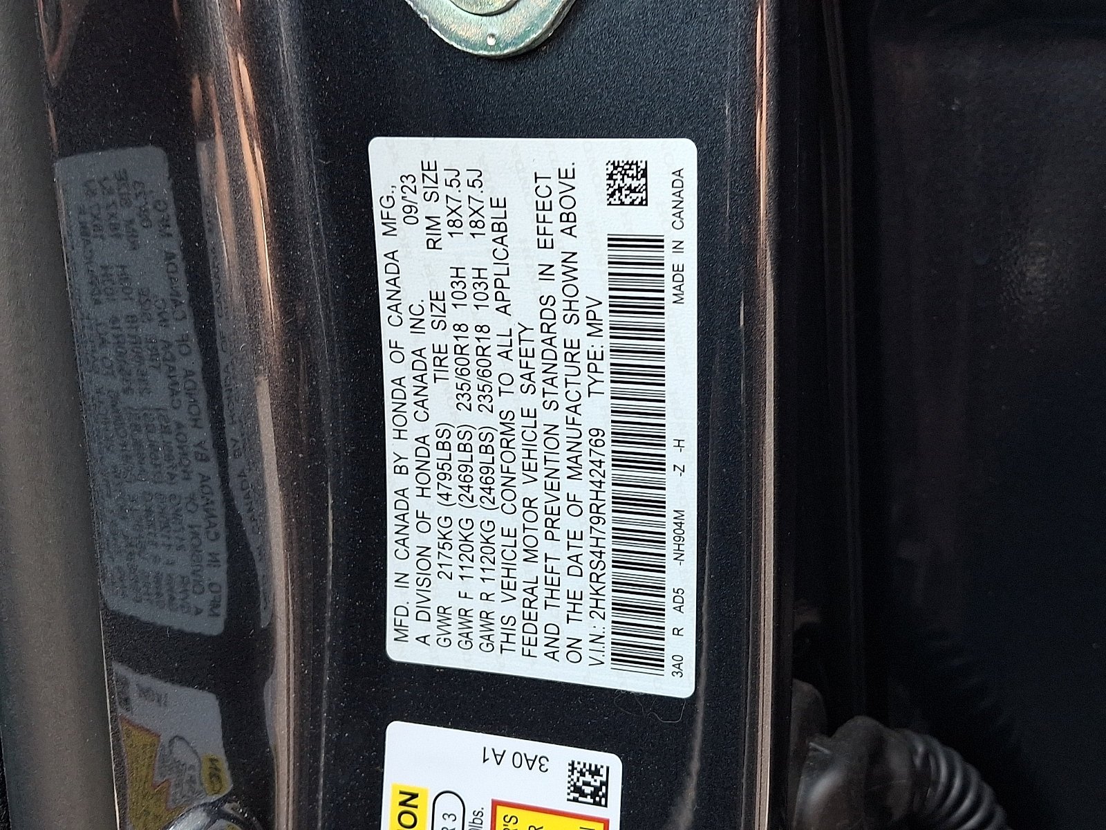 2024 Honda CR-V EX-L - Photo 20