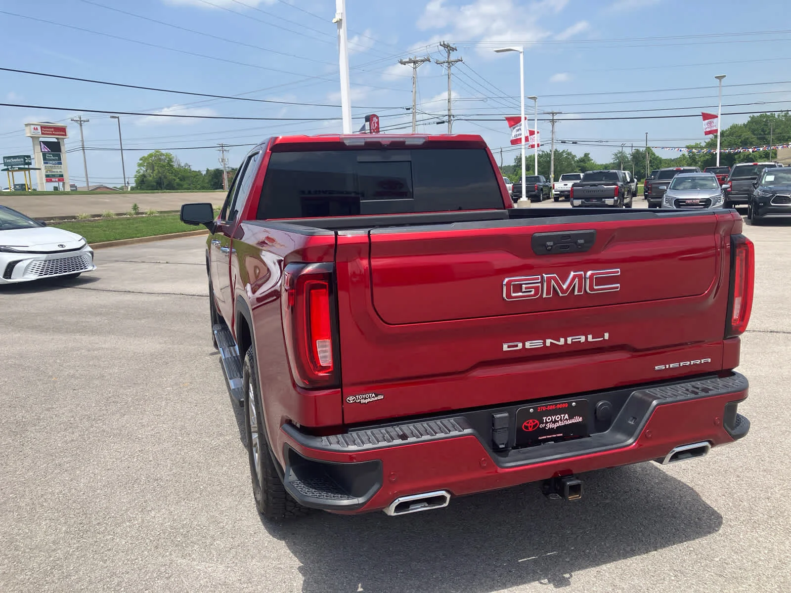 Used 2022 Cayenne Red Tintcoat GMC Denali image 6