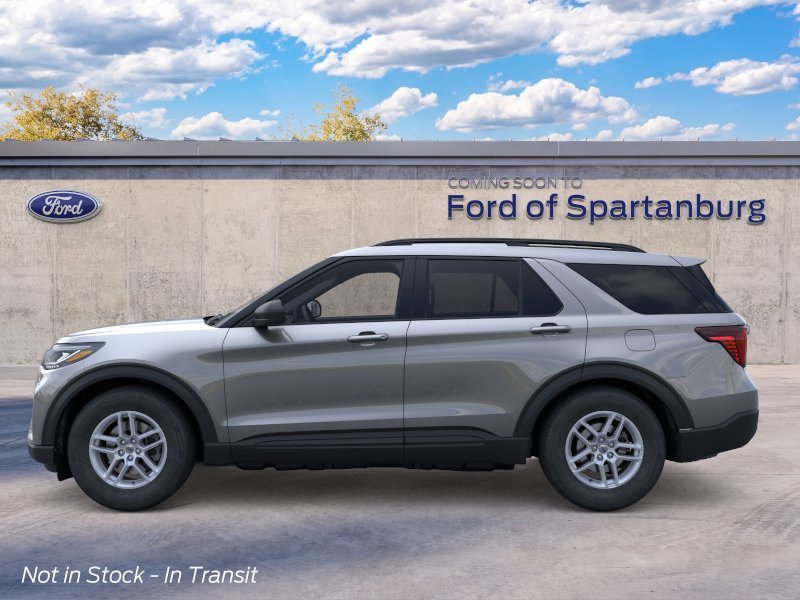 New 2026 Carbonized Gray Metallic Ford Active image 3