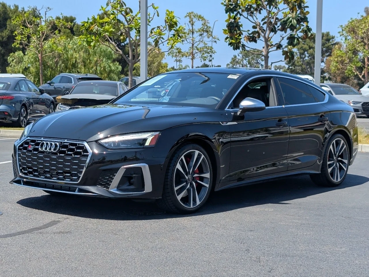 Used 2023 Mythos Black Metallic Audi Premium Plus image 4