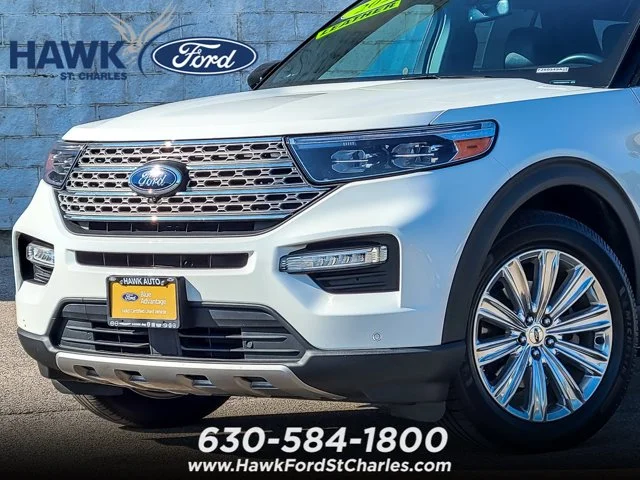 Certified Used 2022 Star White Ford Limited image 28