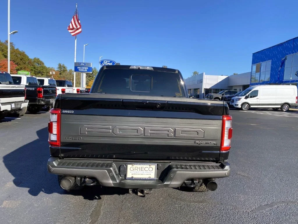 Used 2022 Black Metallic Ford Raptor image 4