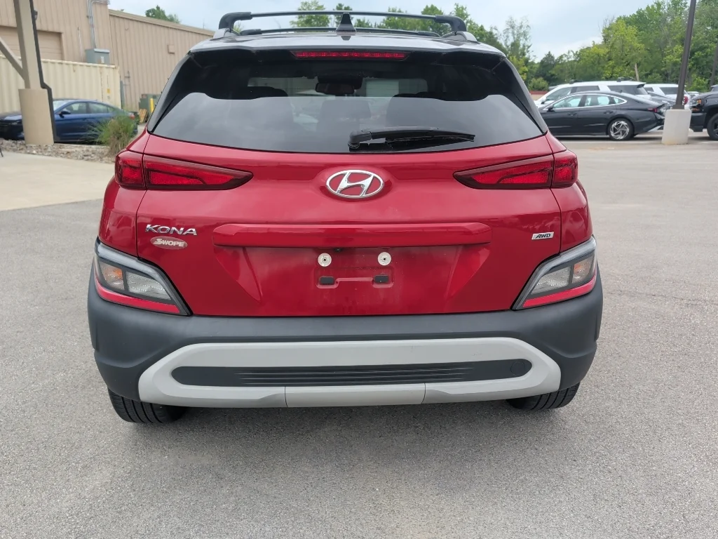 Used 2023 Pulse Red w/Black Roof Hyundai SEL image 8