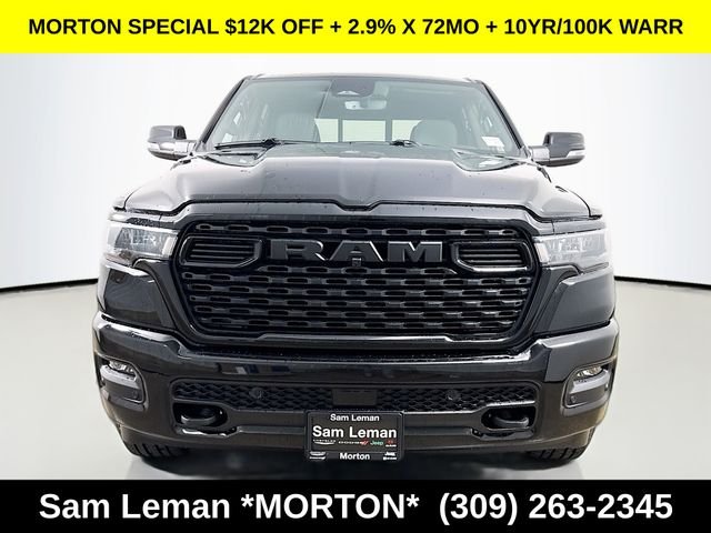 New 2026 Diamond Black Crystal Pearl-Coat Exterior Paint Ram Big Horn/Lone Star image 2
