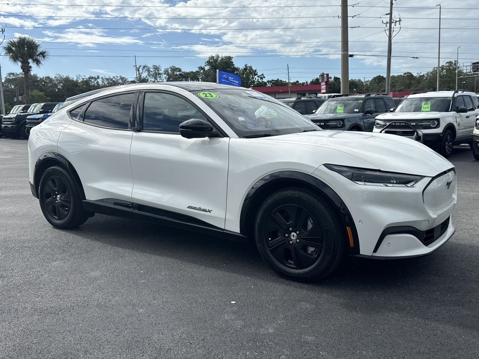 Certified 2023 Ford Mustang Mach-E California Route 1 AWD with VIN 3FMTK2SU3PMA19521 for sale in Spring Hill, FL